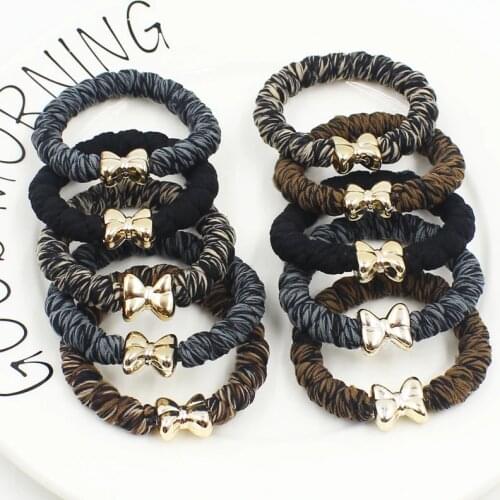 DakunhuiLC Black Hair Ties