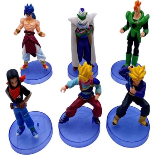 6pcs/Set Action Figure anime films Figures Children toys PVC Model Dolls Birthday Gifts for Children