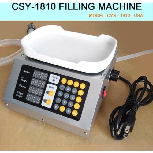 American Standard CSY-1810USA Weighing Automatic Quantitative Liquid Filling Machine Controller