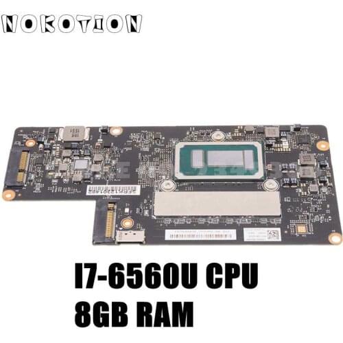 NOKOTION CYG41 CYG40 BYG40 NM-A921 FRU 5B20L34661 For Lenovo Yoga 900-13ISK Laptop Motherboard SR2JB I7-6560U CPU 8GB RAM