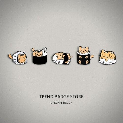 Creative Cartoon Animal Alloy Jewelry Pins Metal For Backpack, Lovely Tea Cup Blanket Cat Modeling Paint Brooch Bag Badge