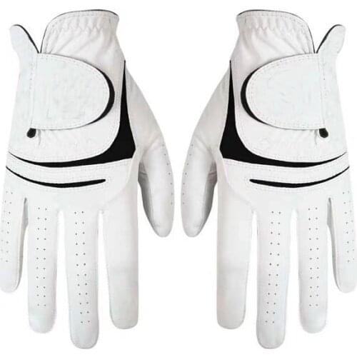 Soft Golf Gloves Mens Left Right Hand Gloves Breathable Elastic Anti-skidding Golf Gloves