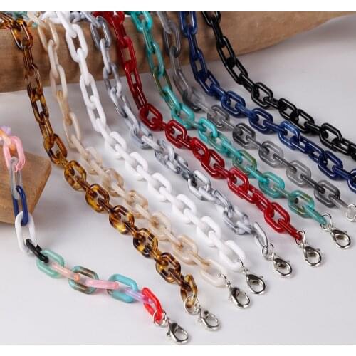New Acrylic Glasses Chain Mask Chain for Women Reading Glasses Hanging Neck Chain Largand Sunglasses Chain Eyeglasses Strap