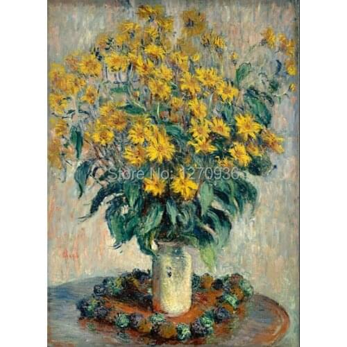 Newly Designed High Quality Handmade Daisy Flower Knife Oil Painting on Canvas for Room Decoration Best Price Wall Painting