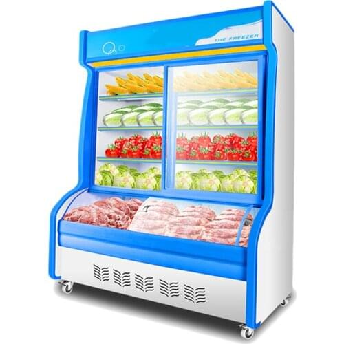 1.2M Spicy hot display cabinet, commercial foam lock, temperature preservation cabinet, vertical order display cabinet