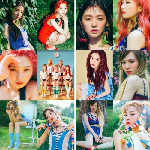 Posters Wall Stickers Red Velvet Member Irene Wendy Joy SeulGi High Definition White Coated Paper Vivid Color