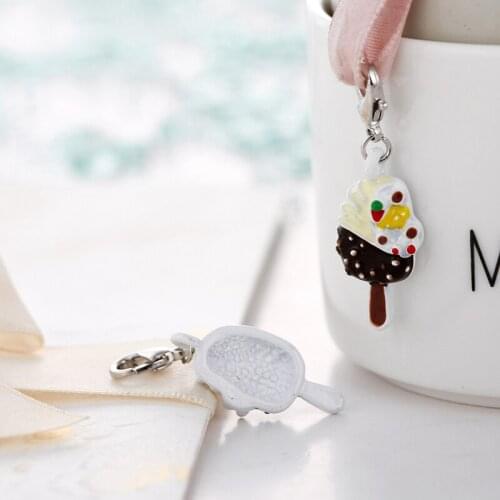Lovely fashionable charm popular ice cream ice cream ice cream, jewelry bag pendant purse pendant ring birthday party