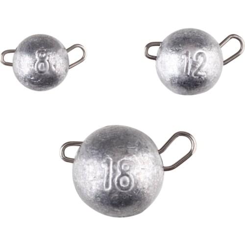 Fishing Cheburashka Sinker Fishing Accesories Jig Head Bullet Weights Soft Lure Group 6g-18g Hook Aggravated