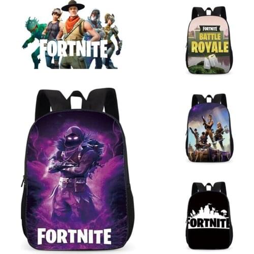 Backpack Fortnite Student School Bag Schoolbag Kids Boys Backpacks Anime Toys Game Peripheral Child Birthday Gift
