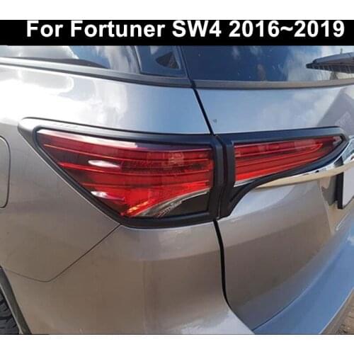 For Toyota hilux fortuner SW4 2016~2019 On Sale Parts 2pcs/lot Tail Rear Lamp Panel Cover