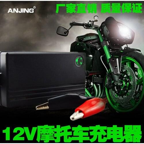 ANJING Motorcycle Battery Charger Smart Battery 12 Volt Charger 12V1AH Battery Charger