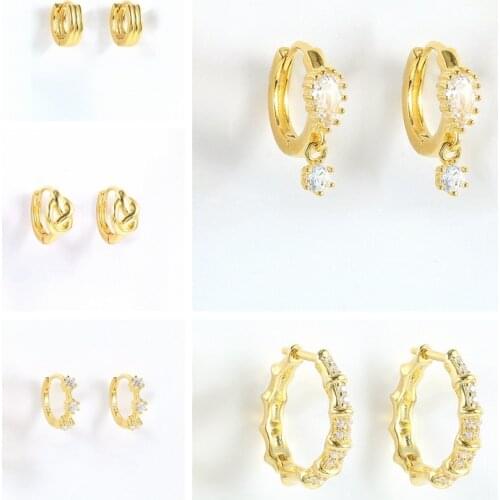 BOAKO Diamond Zircon 925 Sterling Silver Earrings For WomenEarrings Dangle Piercing Pendientes Mom Gift 2021 Trend Vintage