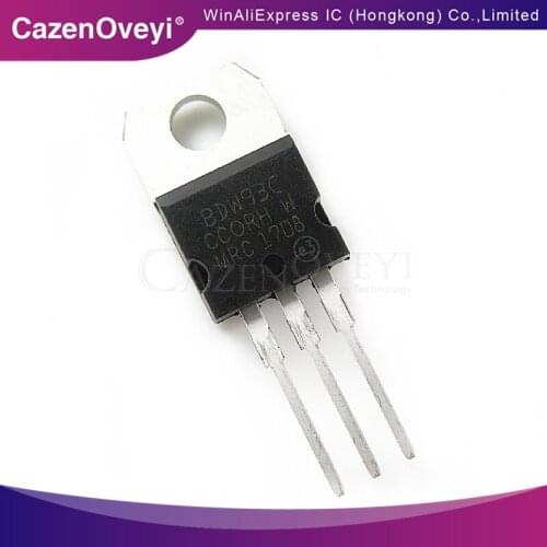 10pcs/lot BDW93C BDW93 TO-220 100V 12A In Stock