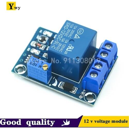 DC 12V Battery Undervoltage Low Voltage Cut off Automatic Switch Recovery Protection Module Charging Controller Protection Board