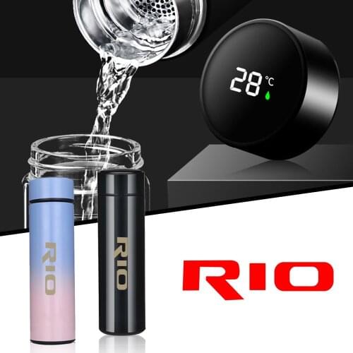 Car accessories Fashionable Insulation Water Cup in the Car For Kia Rio 3 4 K2 K3 X-Line
