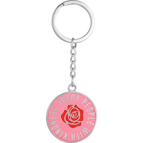 Treat People With Kindness KeyRing keychain