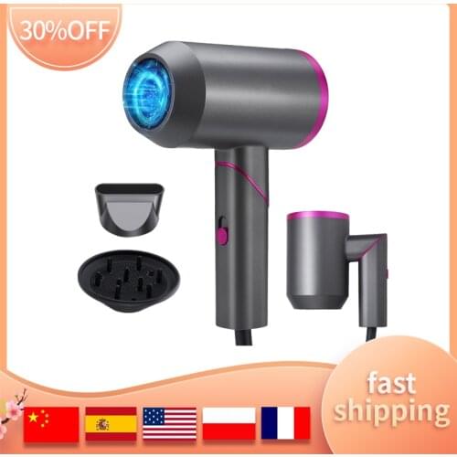 Hair Dryer Negative Ionic Blow 2000W Professional Dryer Hot Cold Wind Air Brush Hairdryer Strong Power Dryer Salon Style Tool