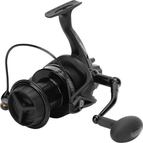 DEUKIO Fishing Reel Large Capacity Spinning Reel 4.1:1 Speed Ratio 12+1BB Smoothly High Speed Fishing Wheel HJ10000/12000