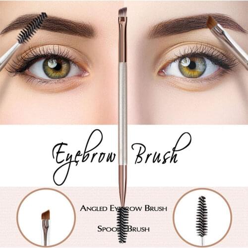 5pcs Eyebrow brushes Double Head Eyelash brush lashes eyeshadow edge Cosmetics Professional Beauty make up tools accessories