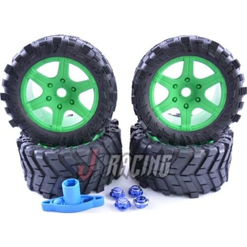 Lightweight widened waterproof off-road wheel assembly for LOSI 5IVE-T TRAXXAS X-MAXX 225*105mm