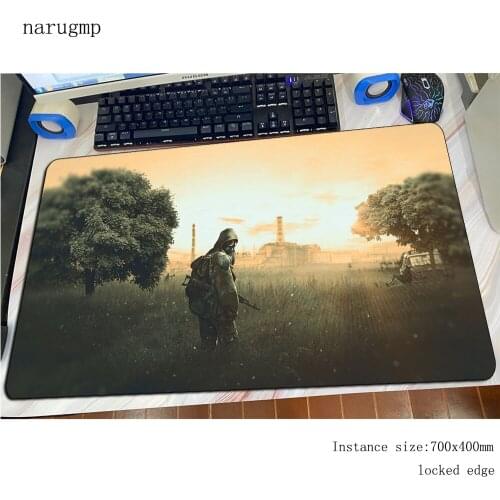 Stalker mouse pad gamer 80x40cm mousepad Birthday rubber desk mat present gaming padmouse accessories pc keyboard mats oversized