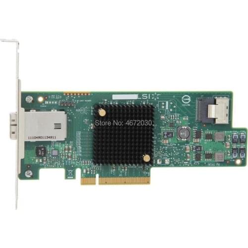 New Broadco Avago LSI SAS 9217-4I4E LSISAS2308 Original New 8 port HBA JBOD SFF8087 Mini-SAS HD 6Gb PCI-E 3.0 X8 Controller Card