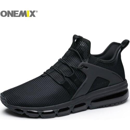 Onemix New Air Running Shoes For Mens Mesh Sneakers Light For Men Non-slip Jogging Sport Shoes Breathable Outdoor Walking Shoes