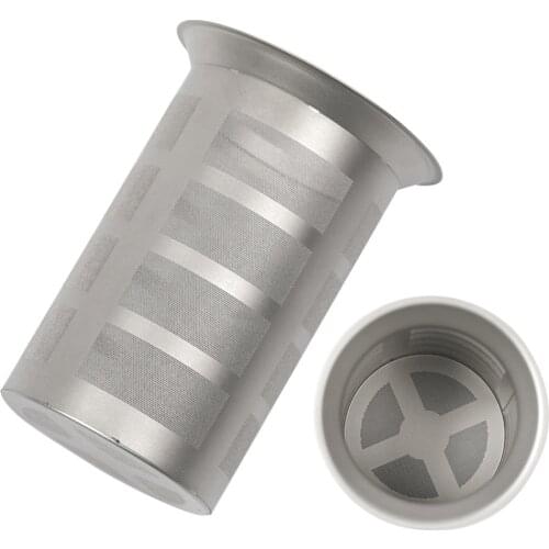 Outdoor Tea Mesh Infuser Reusable Tea Strainer Teapot Titanium Tea Leaf Spice Filter Drinkware Camping Picnic Accessories