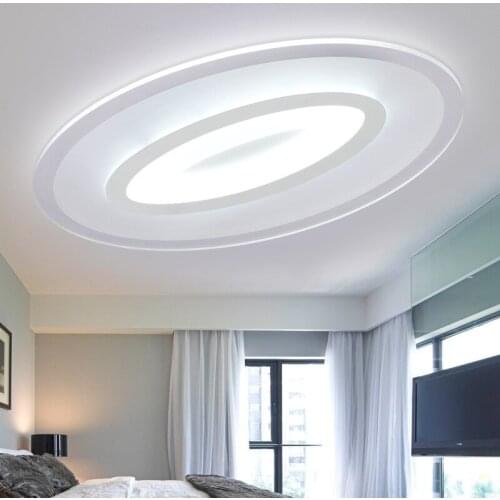 Slim Acrylic Starlight LED ceiling lamp home living room bedroom study lamp Commercial place Ceiling light 110-240V