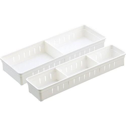 Drawer Organizer Home Cosmetic Jewelry Container Dividers Office Tool Storage Box Combinable Plastic Tray Household for Bathroom