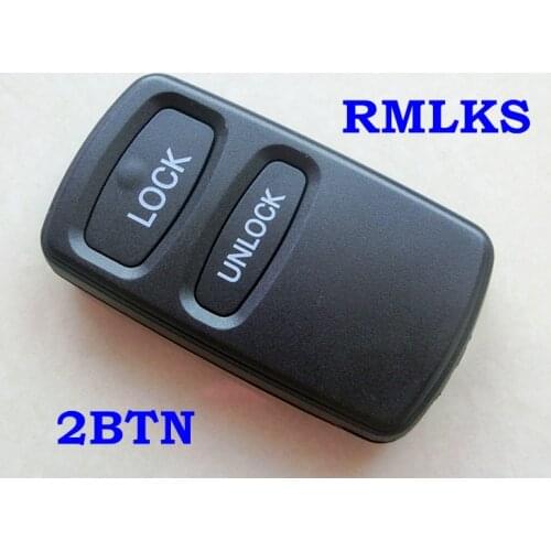 RMLKS Remote FOB Replace Case Key Shell for Mitsubishi Pajero V73 Outlander 2 3 Button Remote Key