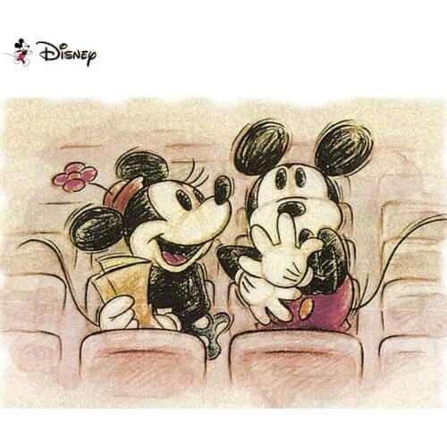 Disney Full Diamond Embroidery Diy 5D Diamond Painting Cross Stitch "Cartoon Mickey Mouse" Full Drill Home Room Decor A30363