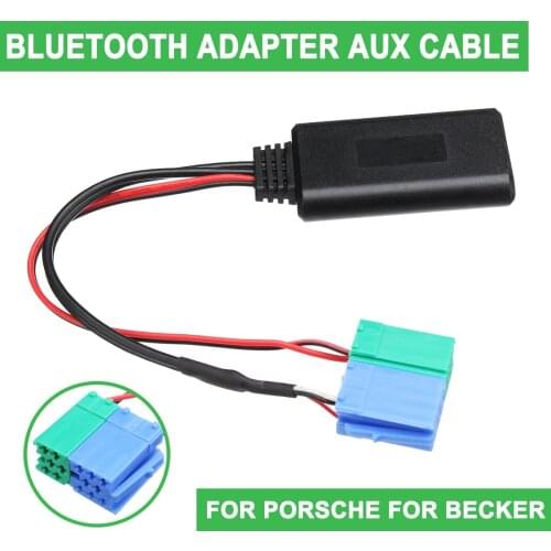 Car Radio bluetooth Adapter For Iphone Cars Electronics Accessories For Porsche For Becker Aux in Cable