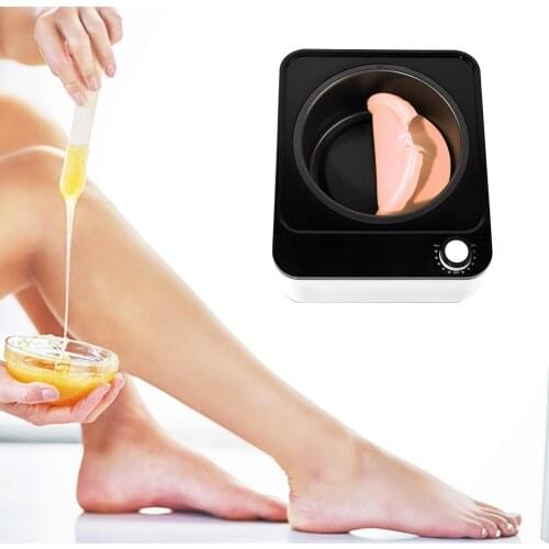 Electric Hair Removal Wax-Melt Warmer Heater Paraffin Wax Beans Depilator Portable Professional Non Stick Waxing Pot Machine
