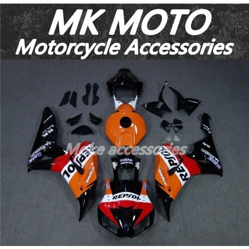 Motorcycle Fairings Kit Fit For Cbr1000rr 2006-2007 Bodywork Set High Quality ABS Injection New Black Orange
