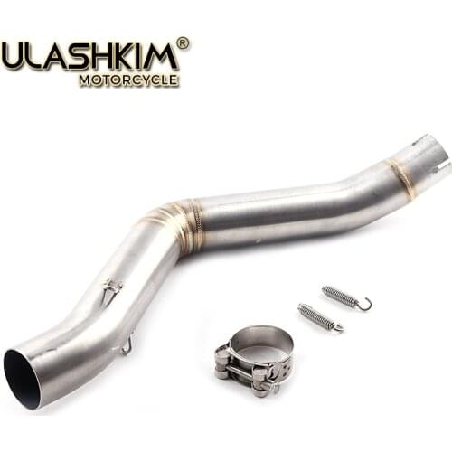 TRK502 Motorcycle Muffler Pipe Racing Full Exhaust System Middle Link Pipe Slip On For Benelli TRK 502 DB-Killer
