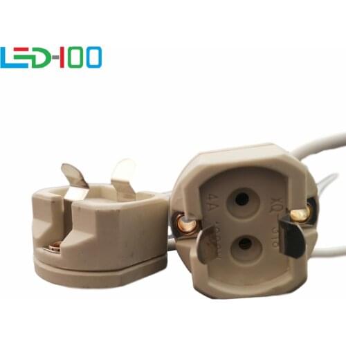 NEW G12 Light Socket 750V 4A 1500W 5KV G12 lamp holder Porcelain Ceramic High Temperature Resistant G12 HID LED Socket