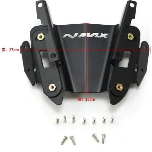 Fit for Yamaha Nmax155 NMAX150 NMAX125 Windshield Windscreen Adapter Stent Bracket Set Mirror Holder NMAX 155 125 150 2015-2019
