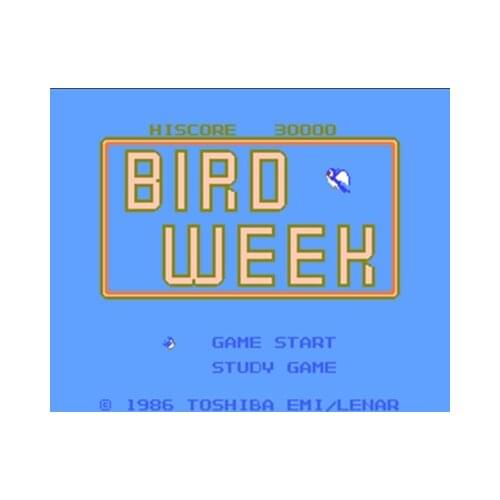 Bird Week Region Free 8 Bit Game Card For 72 Pin Video Game Player