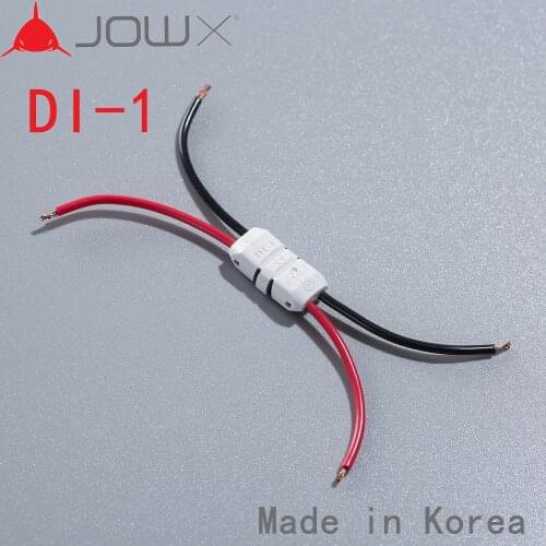 DI-1 100PCS Quick Splice Wire Wiring Connector 23-20 AWG 0.3-0.5mm Dual LED Strip Wire Cable Electrical Crimp Terminal Conductor