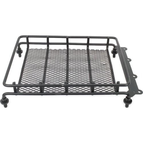 RCAWD Metal Roof Luggage Rack For 1/10 RC Car Crawler Truck Body Shell Cover HSP Axial SCX10 Tamiya CC01 AX10 D90 Jeep Wrangler