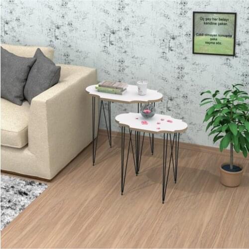 Modern Zigon Coffee table Biondo Gray 2 Li Coffee table Pad coffe table