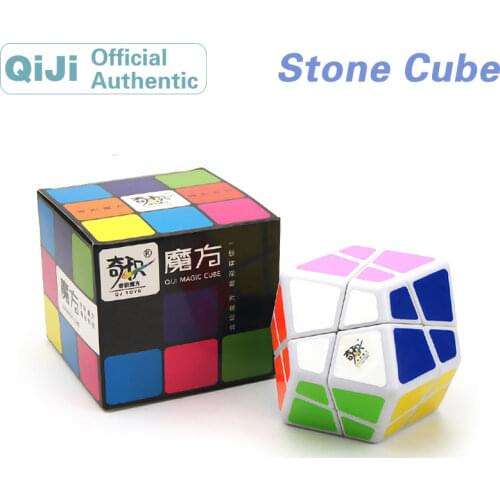 QiJi Stone Megaminxeds Magic Cube QJ Cubo Magico Professional Neo Speed Cube Puzzle Antistress Toys For Children
