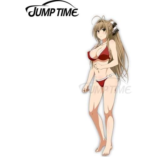 Jump Time Amagi Brilliant Park Sento Isuzu 23 Bikini 4.3 Anime Sexy Girl Vinyl Decal Window Car stickers