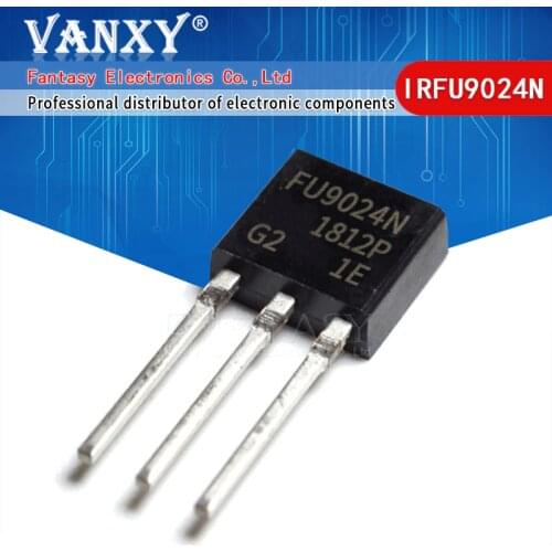10PCS IRFU9024 TO-251 IRFU9024N IRFU9024NPBF TO251 new MOS FET transistor