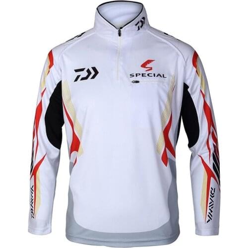 2022 DAIWA Fishing Camping Outdoor Clothing UV Protection Moisture Wicking Breathable Long Sleeve Fishing Shirt Camisas Pesca