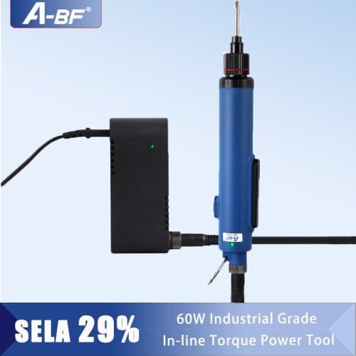 A-BF DM-222E Brushless Electric Screwdriver Adjustable Automatic Electric Batch 60W Industrial Grade In-line Torque Power Tool