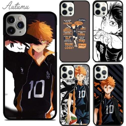 Hinata Shoyo Haikyuu Phone Case for iPhone 11 12 Pro Max mini X XR XS SE 2020 5 6S 7 8 Plus Samsung Galaxy S8 S9 S10 Cover shell