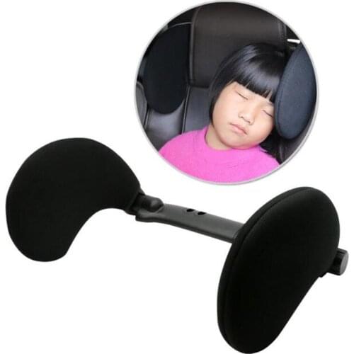 Travel Neck Pillow U-Shape Soft Pillow For Car Headrest ABS Memory Cotton For Adult Child Home Vehicles With Headrests