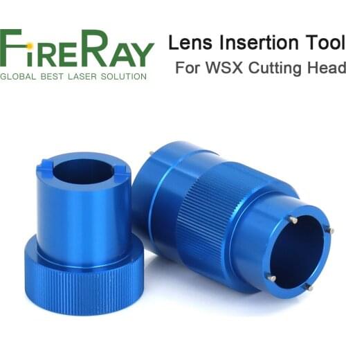FireRay WSX Focusing Lens and Collimating Lens Insertion Tool Dia.30mm 1064nm Fiber Laser Cutting Machine